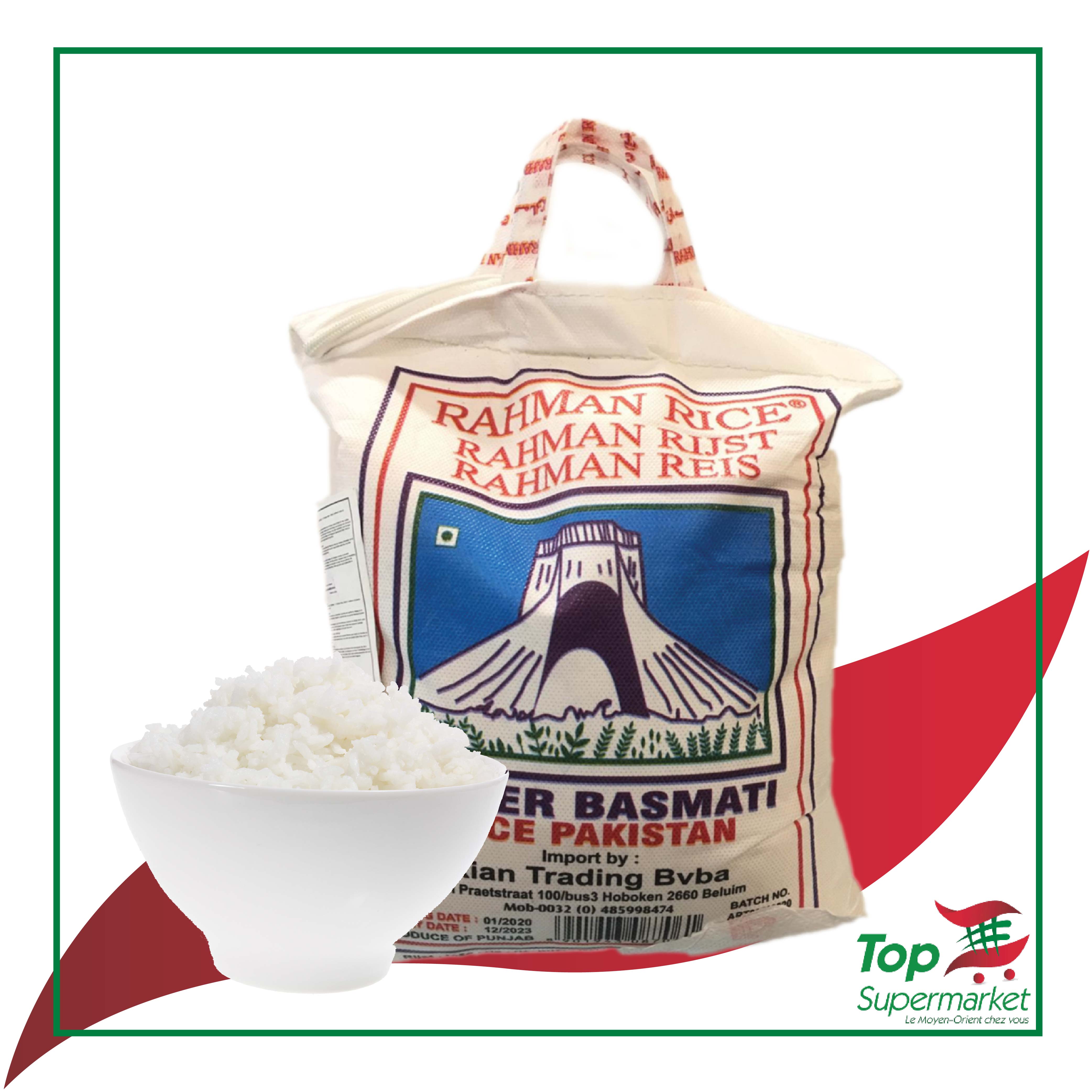 Rahman riz Basmati 5KG